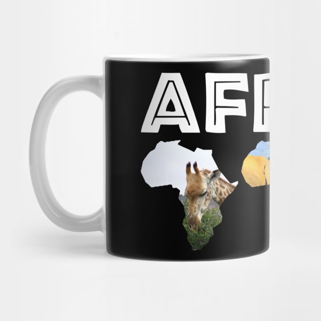 Africa Wildlife Continent Trio by PathblazerStudios